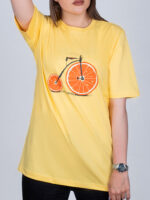 تیشرت دوچرخه پرتقالی