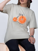 تیشرت دوچرخه پرتقالی